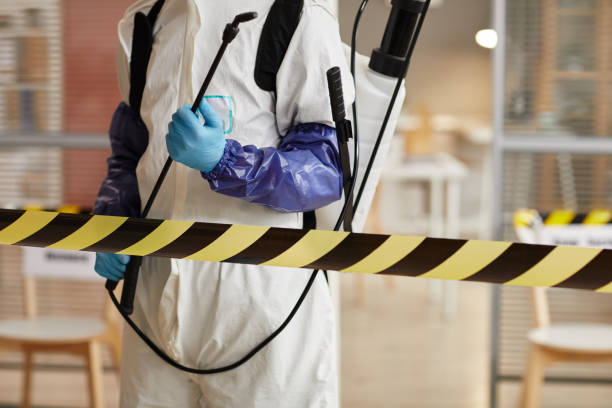 Professional Sewage Cleanup technician working in San Joaquin, CA